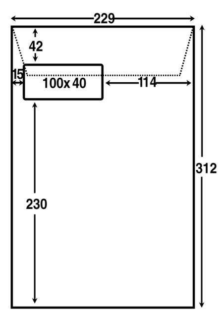 9403556 Lyche Konvolutt 3179 Konvolutt SOBER EC4 pose SKD 229x312 mm Trykk 1+1 9000 stk